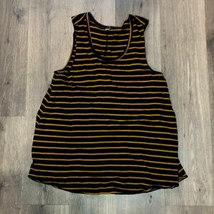 We the free, striped free people tunic
